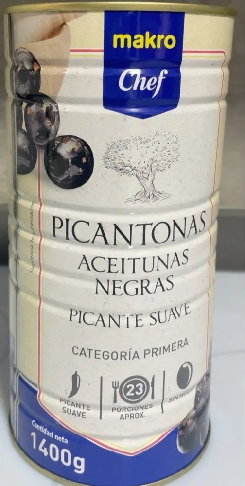 picantonas Aceitunas negras