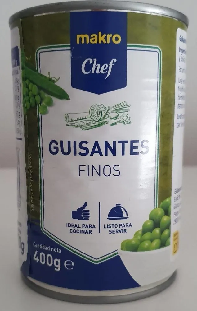 Guisantes finos