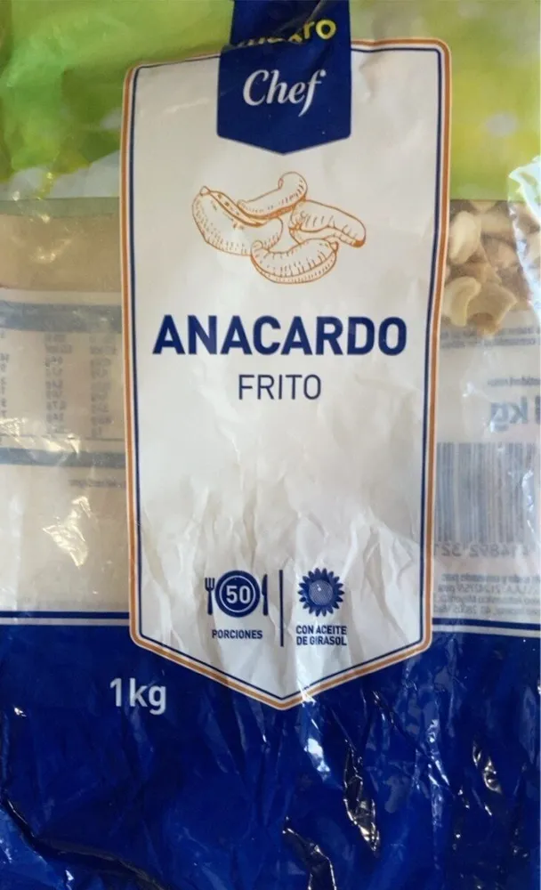 Anacardo frito