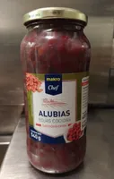 Alubias rojas cocidas