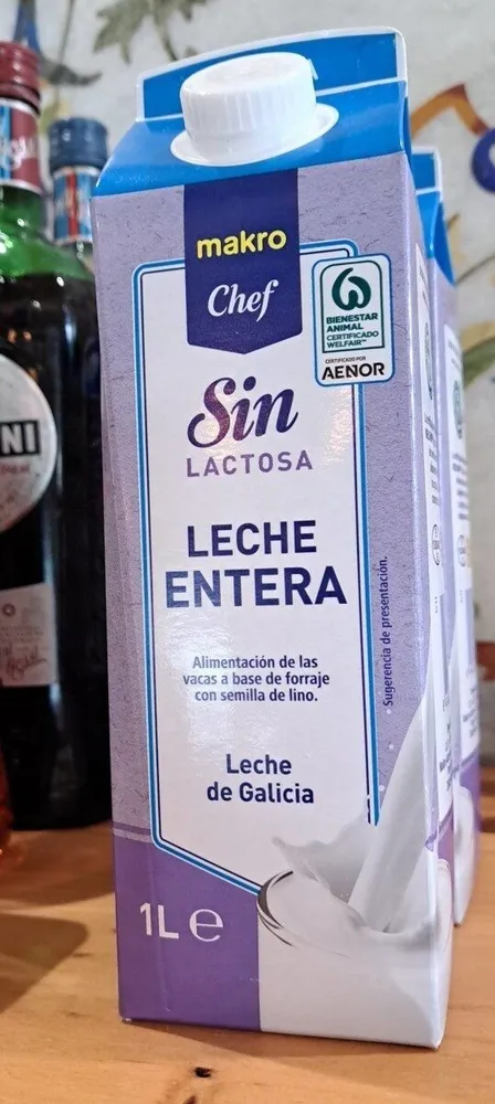 Leche sin lactosa