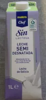 Leche semidesnatada sin lactosa