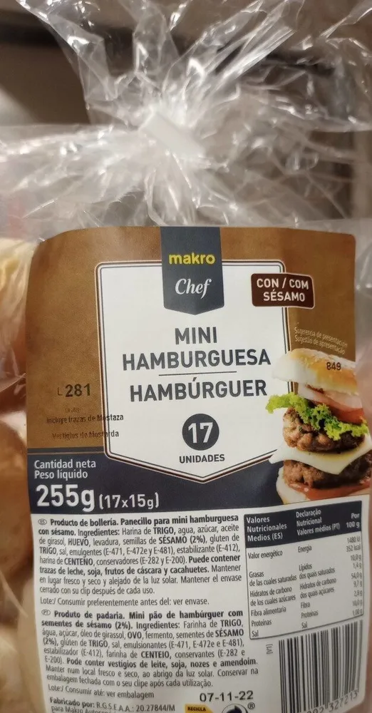 Mini hamburguesa
