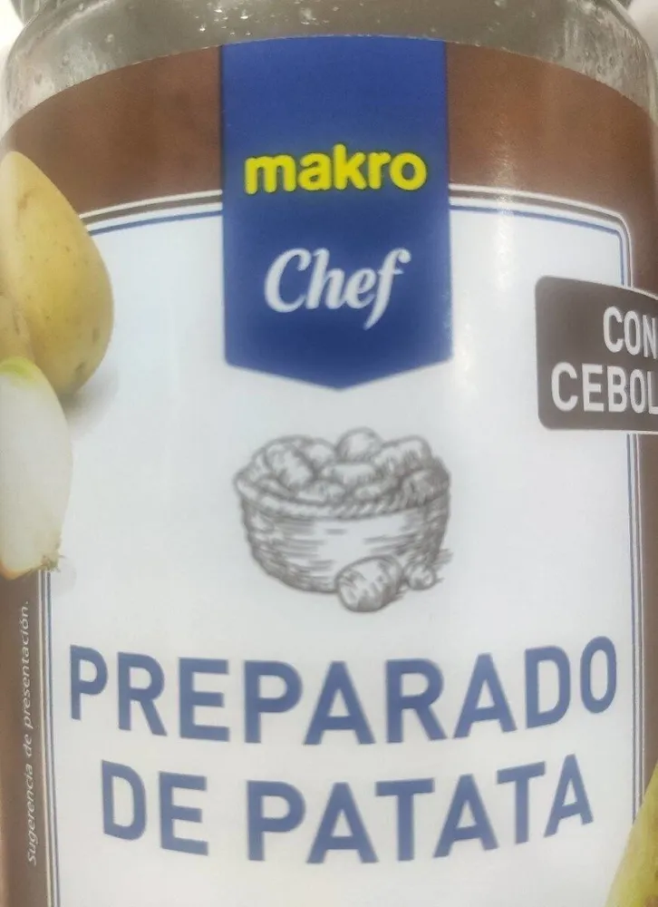 Preparado de patata con cebolla