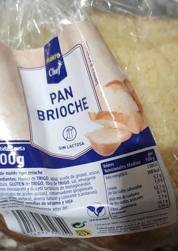 Pan Brioche