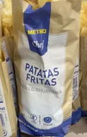Patatas fritas estilo churreria