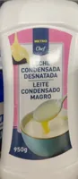 Leche condensada desnatada