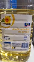 Aceite refinado de girasol
