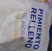 Pimientos relleno de bacalao