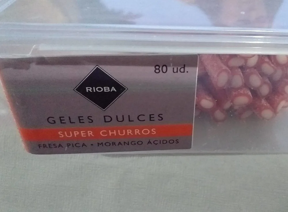 Geles dulces