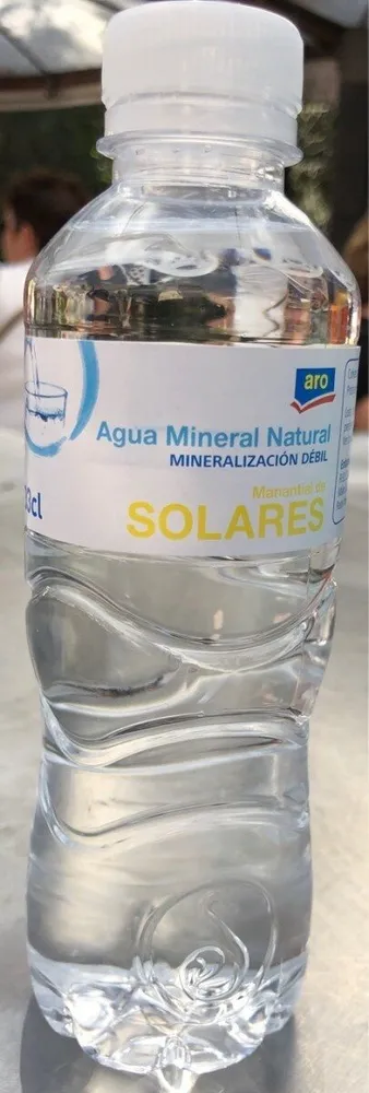Agua Mineral Natural Manantial de Solares