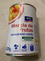 Mezcla de Frutas en almíbar