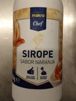 Sirope sabor naranja