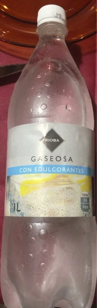 Gaseosa Con Edulcorante