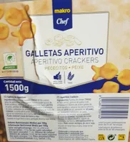 Galletas aperitivo crackers