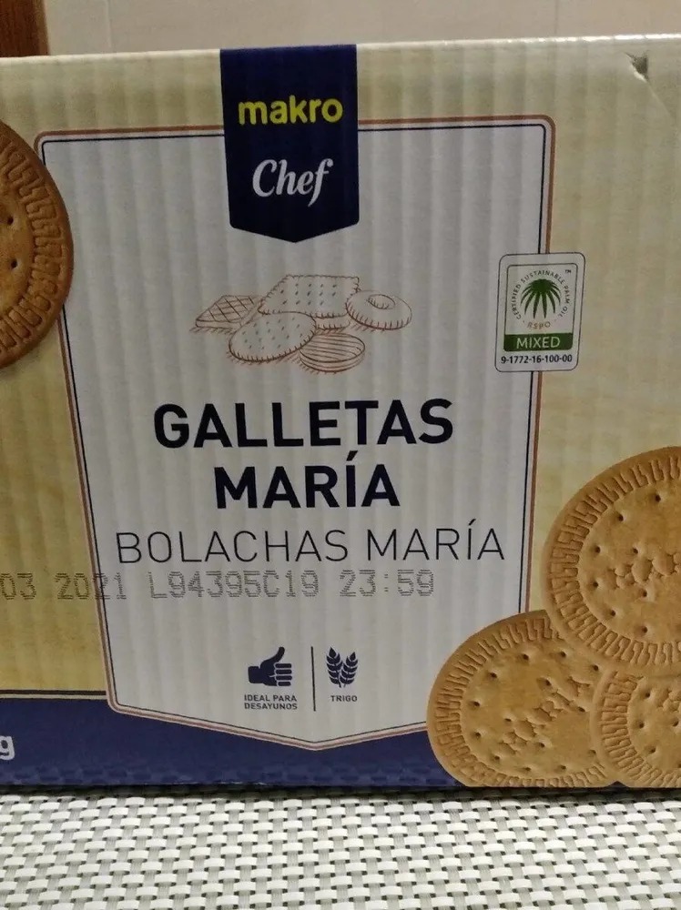 Galletas maría