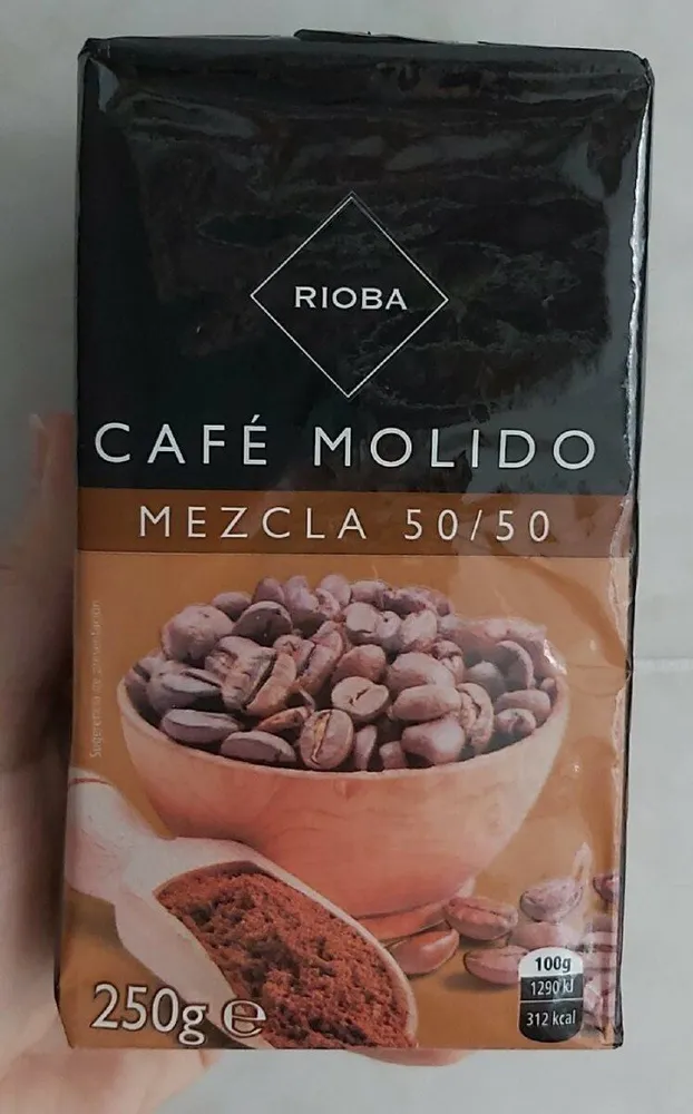 Café Molido mezcla 50/50