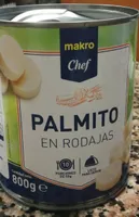 Palmito en rodajas