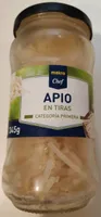 Apio en tiras