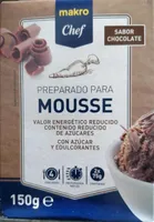 Preparado para Mousse sabor chocolate
