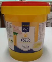Caldo de pollo soluble instantáneo