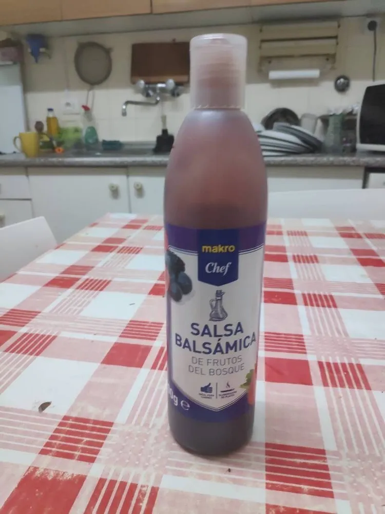 Salsa balsámica de frutos del bosque