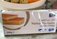 Turron de yema tostada