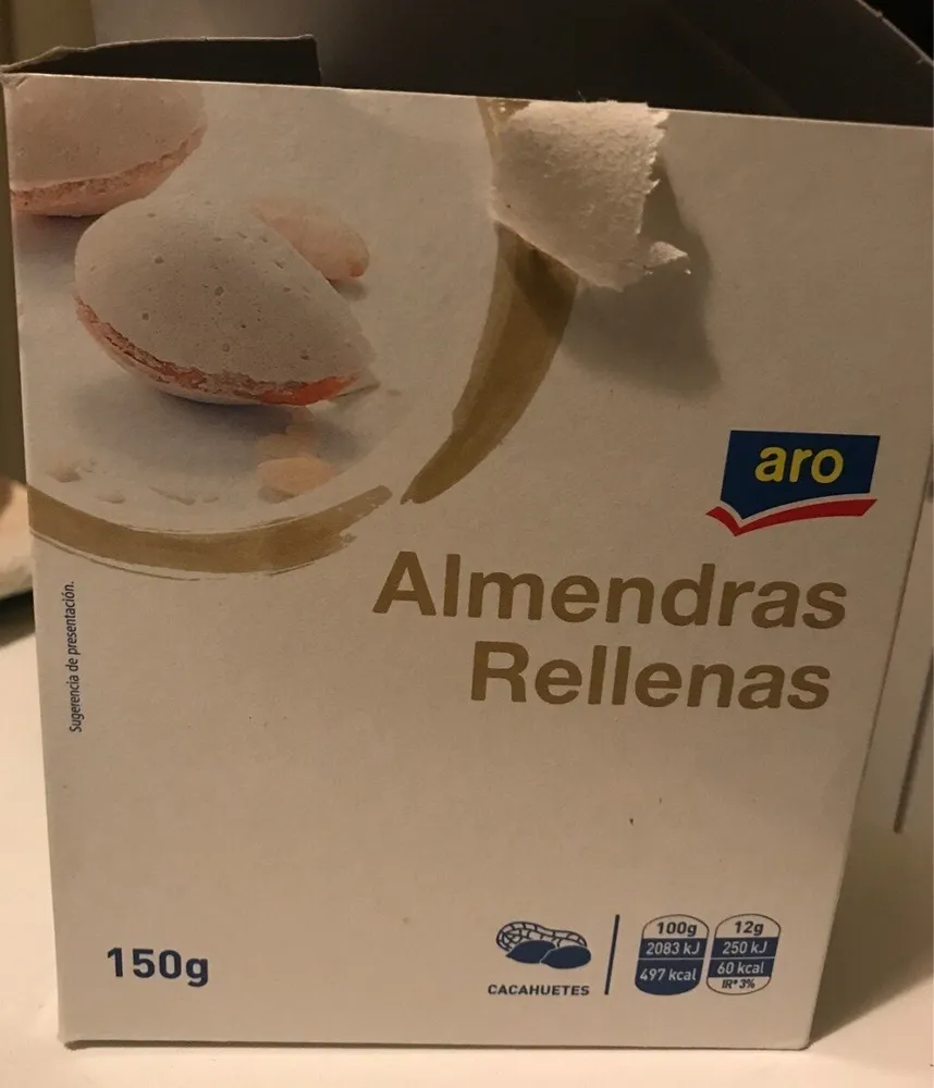 Almendras rellenas