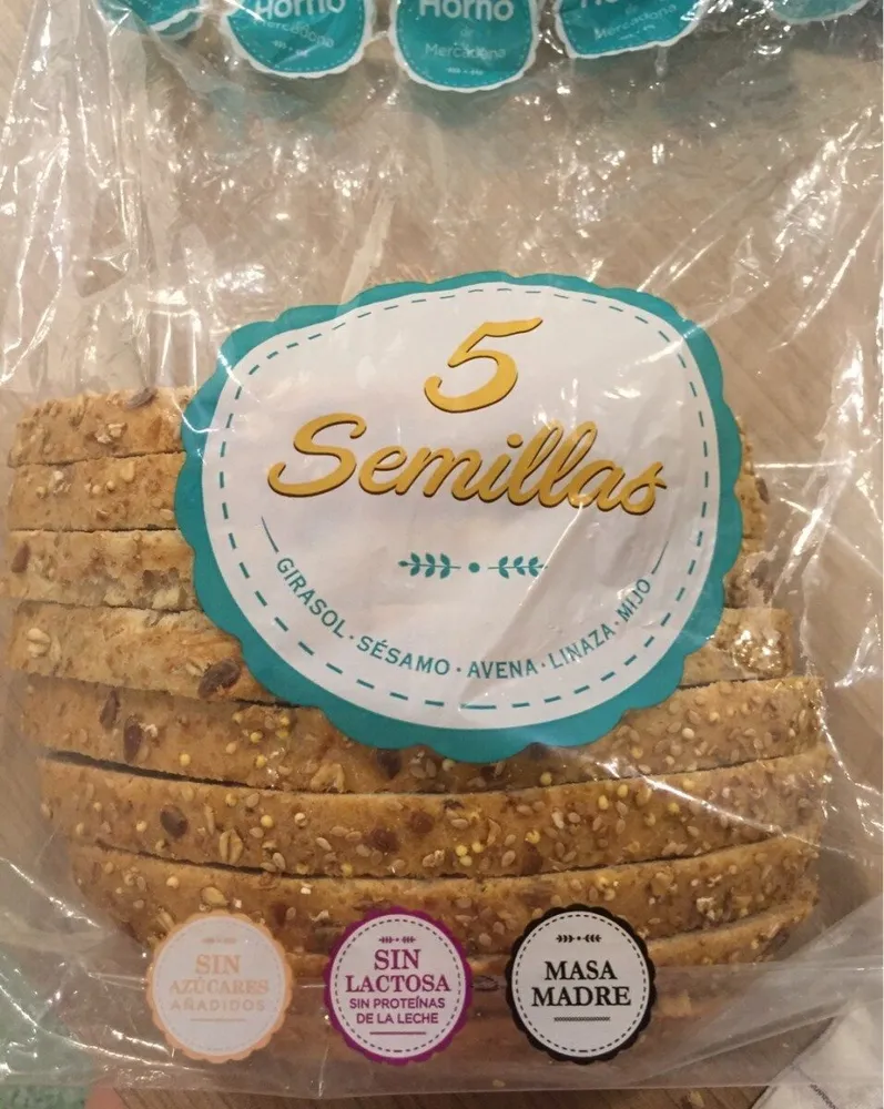 Pan 5 semillas