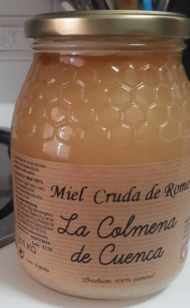 Miel cruda de romero