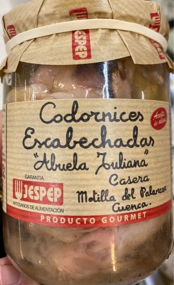 Codornices escabechadas "abuela juliana"