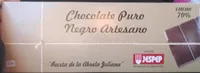 Chocolate puro negro artesano
