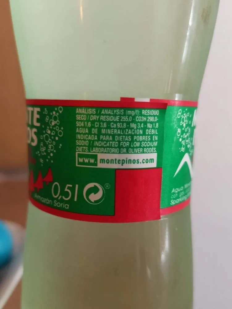 Agua con gas