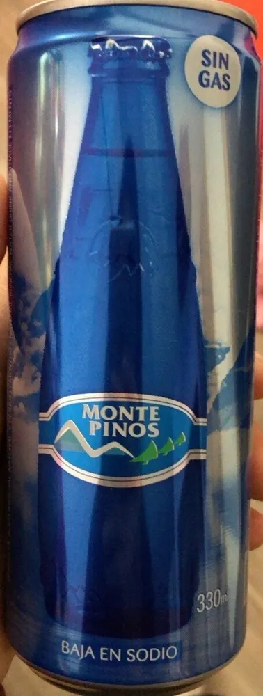 Agua en lata Monte Pinos