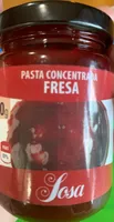 Pasta concentrada de fresa