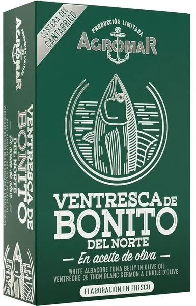 Ventresca de bonito del norte en aceite de oliva
