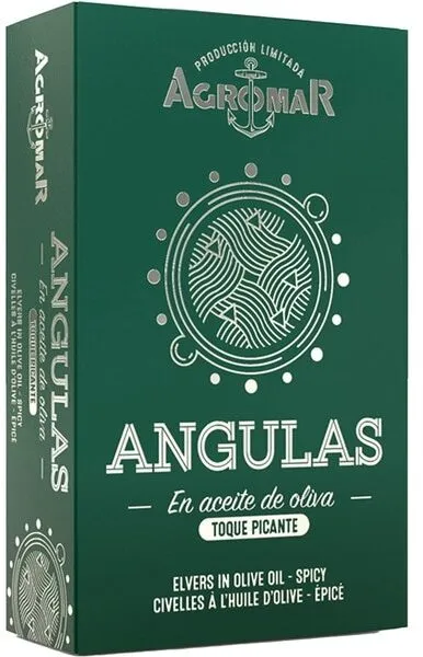 Angulas en aceite de oliva toque picante