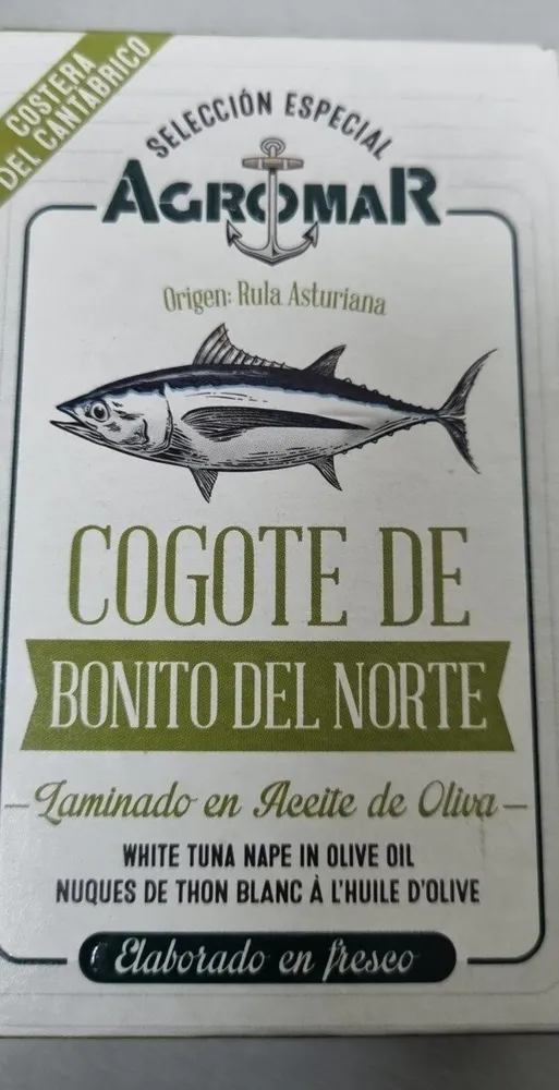 Cogote de bonito del norte