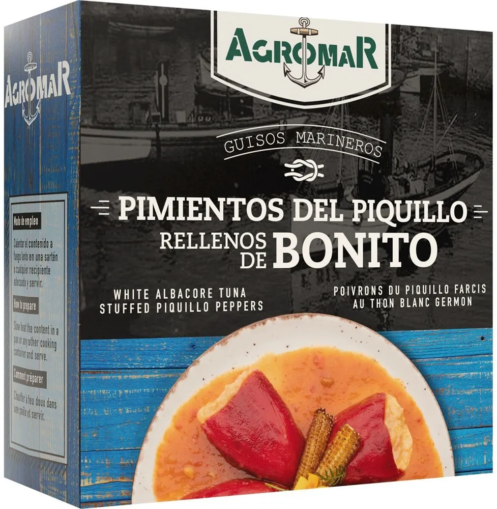 Pimientos del Piquillo rellenos de bonito del norte