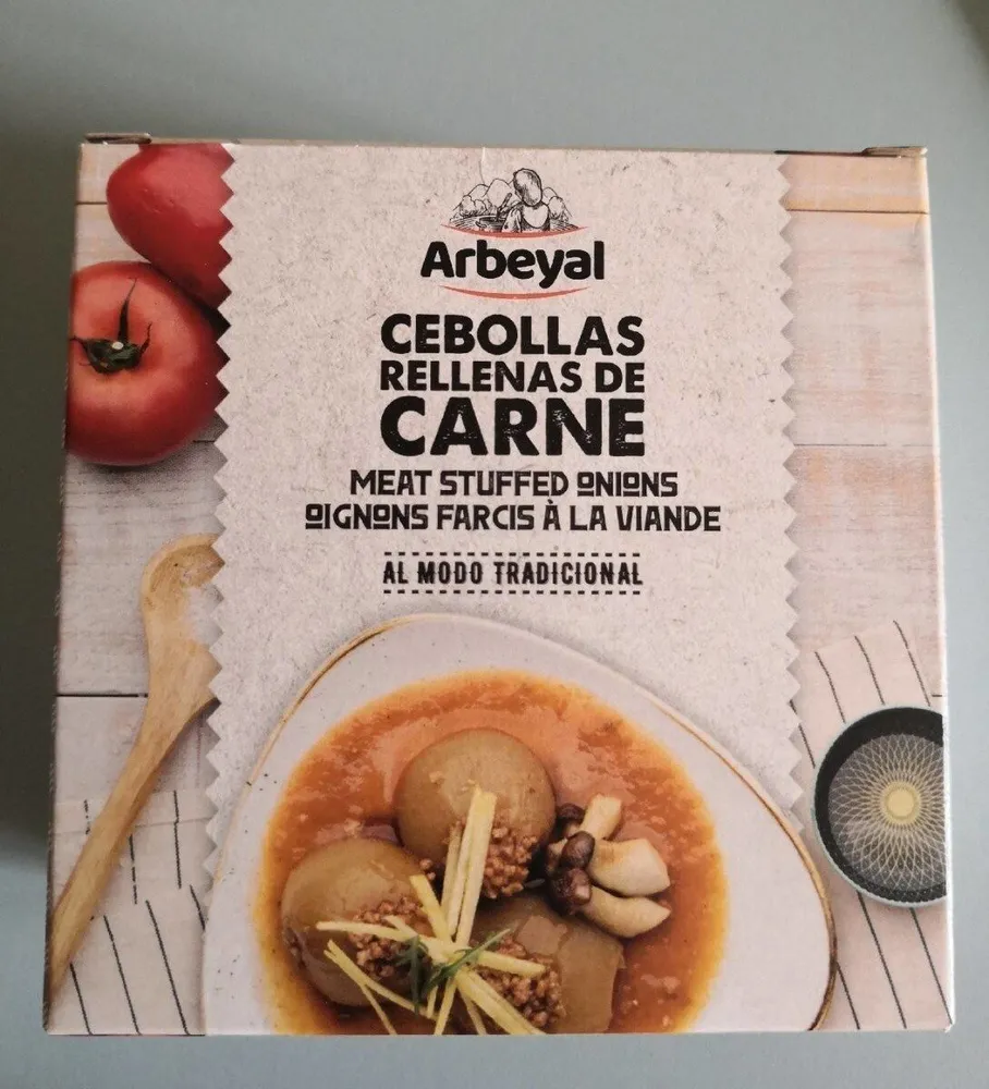 Cebollas rellenas de carne