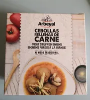 Cebollas rellenas de carne