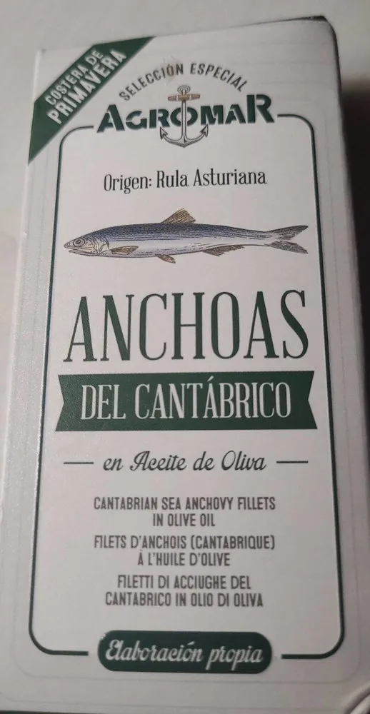 Anchoas del Cantábrico