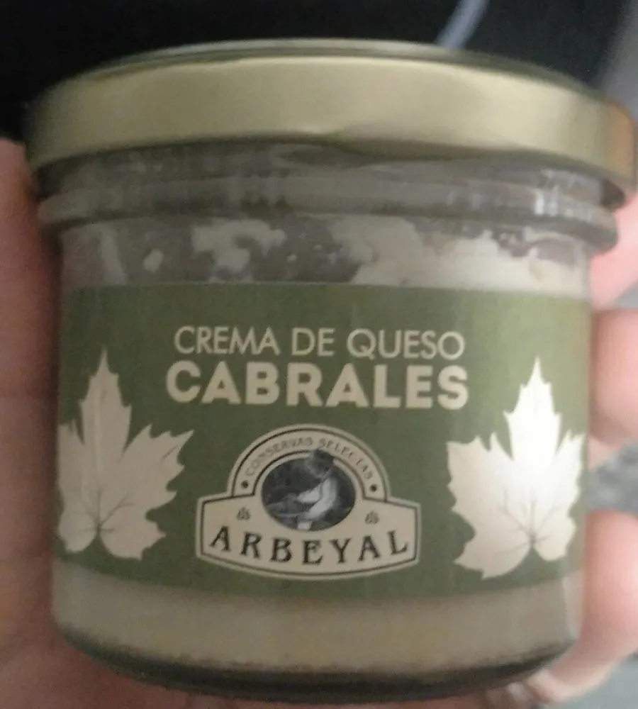 Crema de queso Cabrales