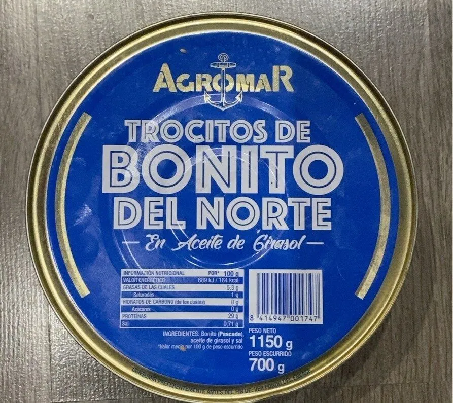 Trocitos de Bonito del norte