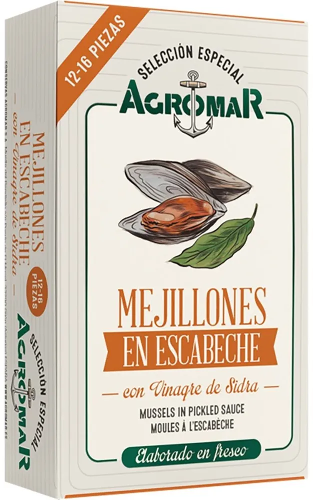Mejillones en escabeche