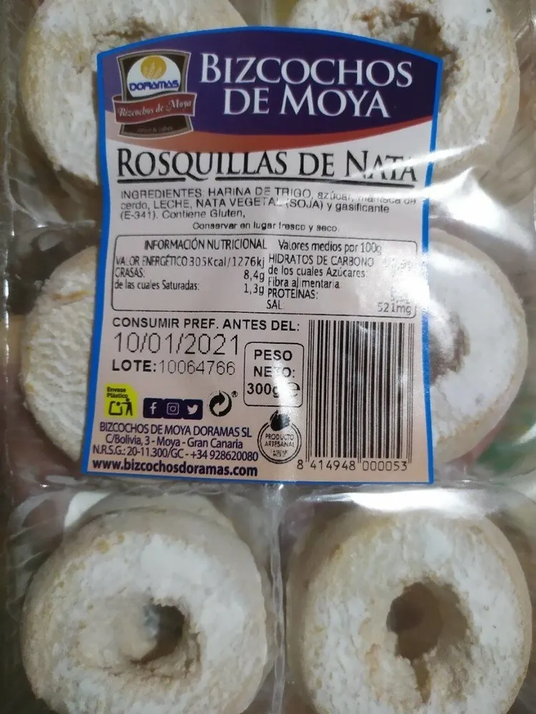 Rosquillas de nata
