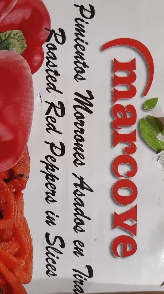 Pimientos morrones asados en tiras