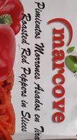Pimientos morrones asados en tiras