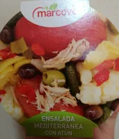Ensalada mediterránea con atún