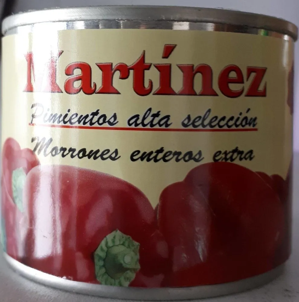Pimientos morrones enteros extra